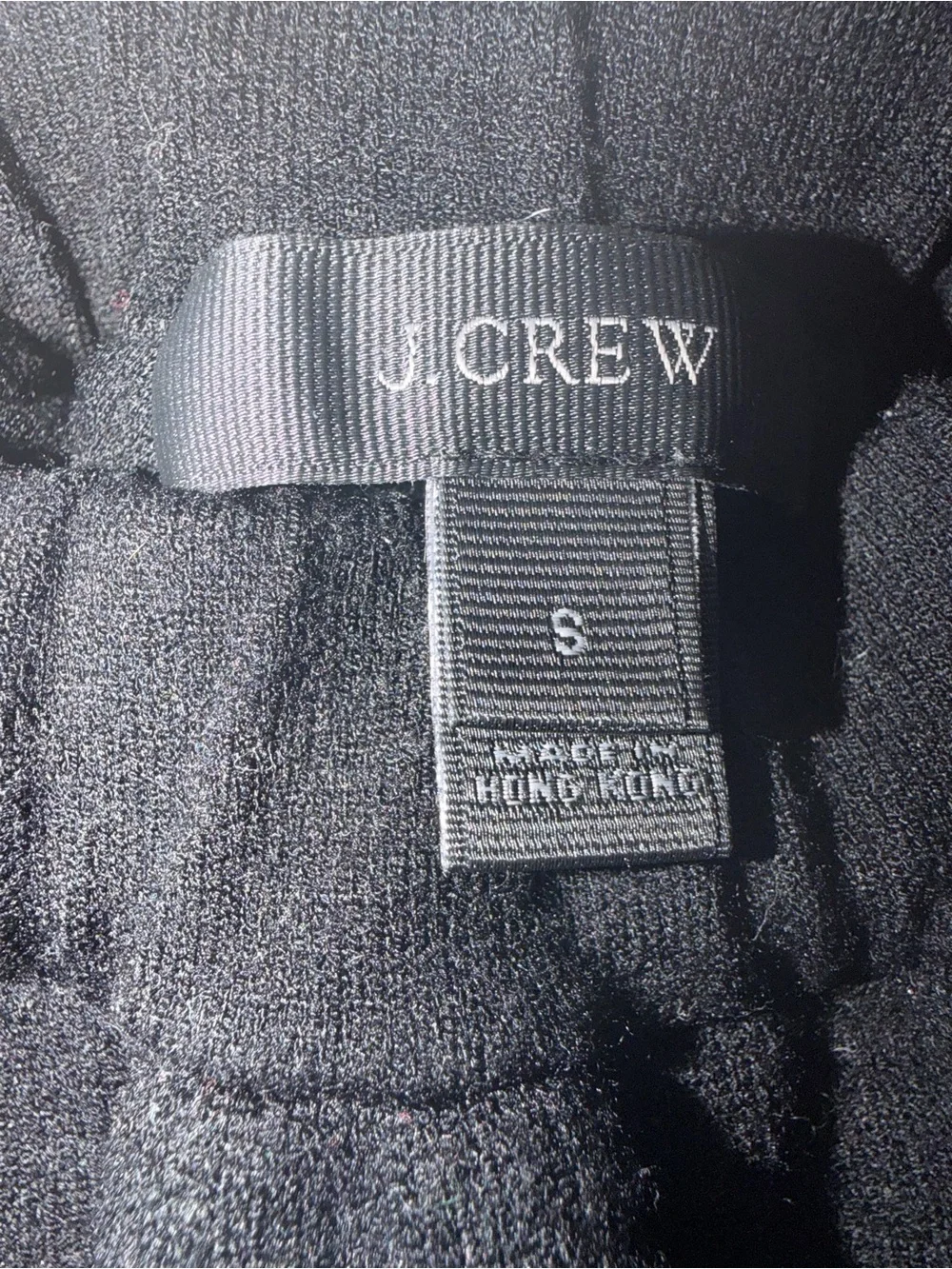 J. Crew Black Off-Shoulder Knit size S